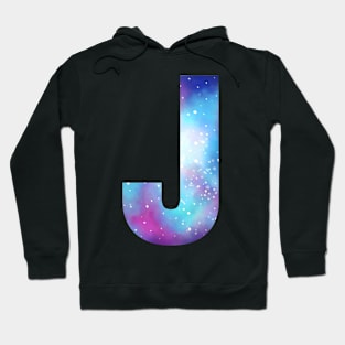 Letter J galaxy Hoodie